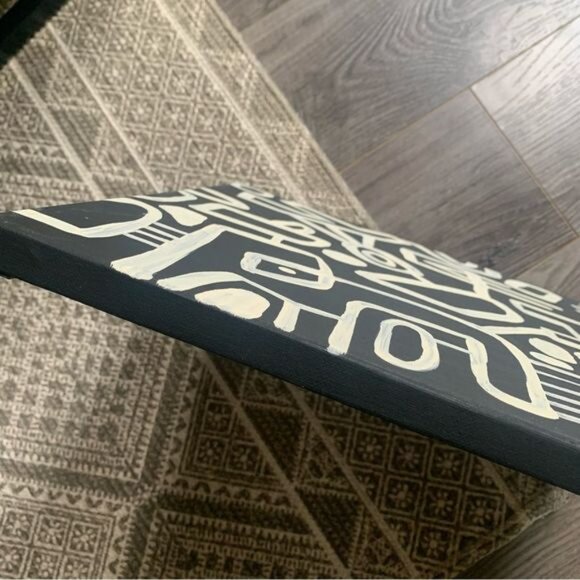 Modern minimalist original abstract canvas art 12”x12” - Picture 6 of 9